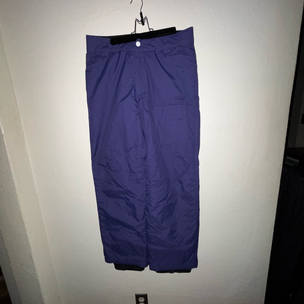 Orage Kids' Purple Snow Pants